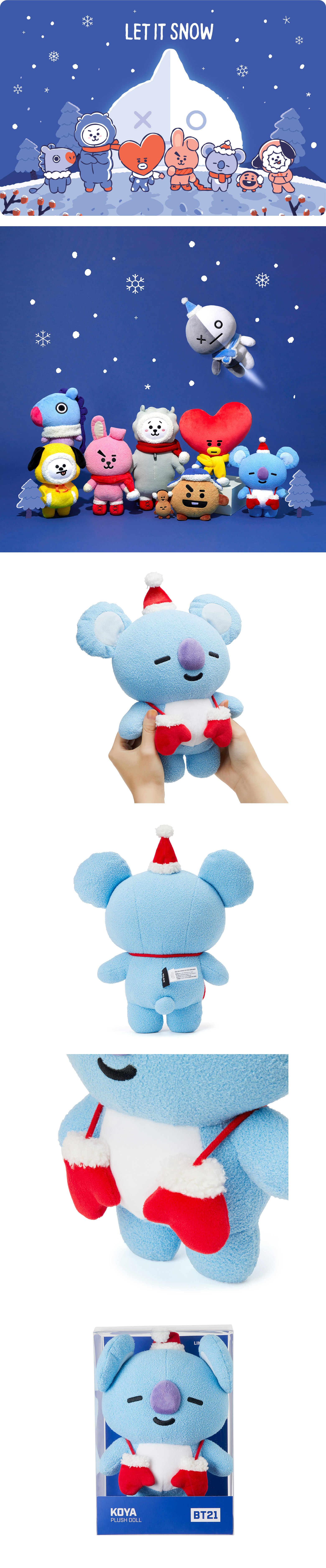 bt21 winter doll